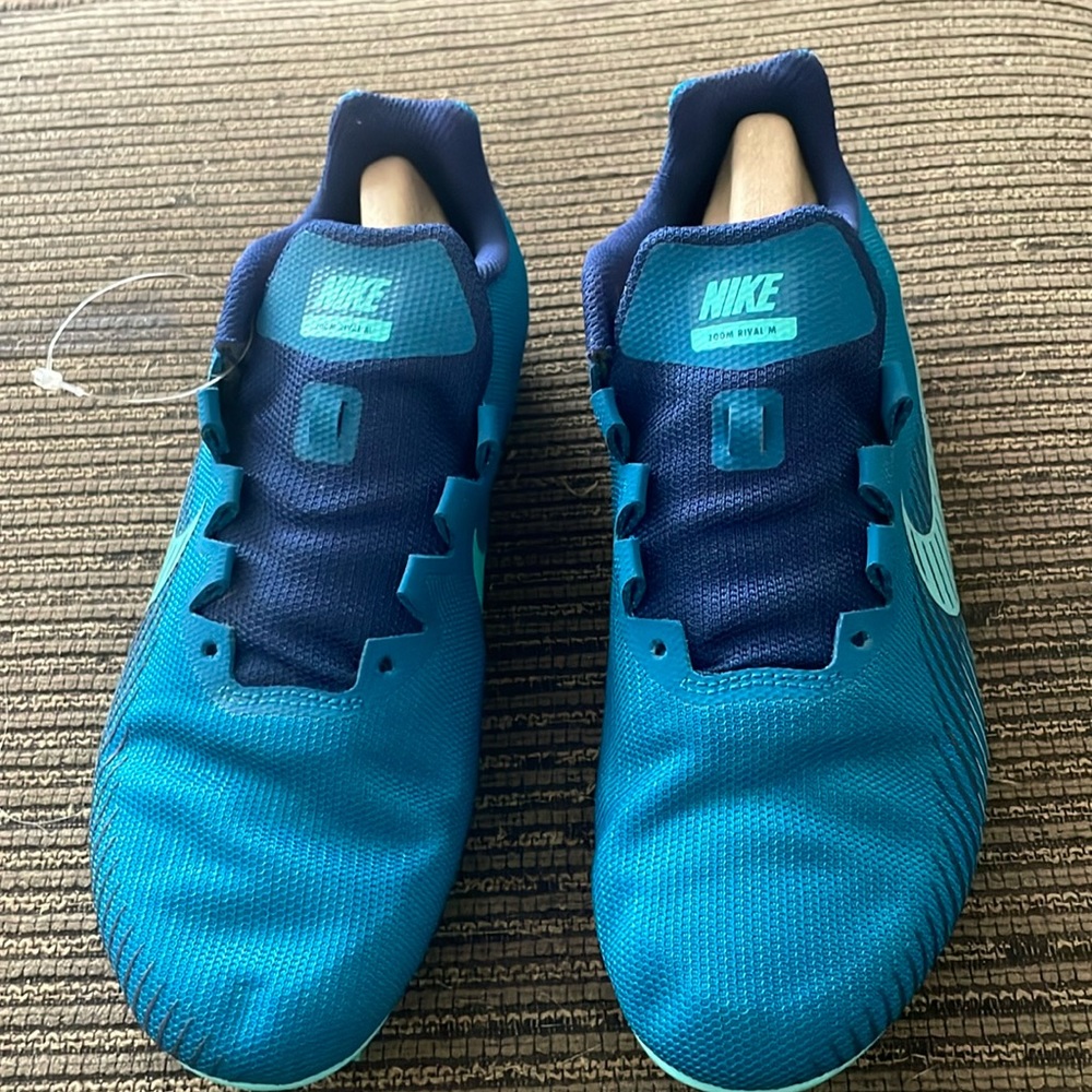 Nike Women's Field & Track Running Shoes 7.5 (spikes not included) Blue